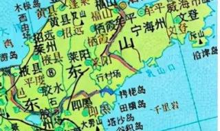 山东地图交通图维芳到烟台几公理 山东地图全图高清版